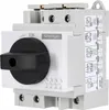 A close-up, angled view of a four-pole DC disconnect switch, commonly used in solar power systems. Náhľad obrázku produktu