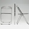 1er Set Acryl Klappstuhl,Lounge-Sessel,Besuchersstuhl,Weiß Produktbild-Vorschau 4