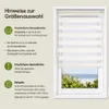 Store double 60x100cm lin Duo Rollo Klemmfix sans percer Voir les images du produit 6