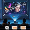 Mini-Projektor Led-Projektor Android 14 Tragbarer 4K Smart Produktbild-Vorschau 5