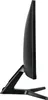 Side view of a black computer monitor on a stand. Produktbild-Vorschau