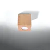 SOLLUX QUAD, 1 žiaroviek, LED, GU10, IP20, Drevo Náhľad obrázku produktu 2