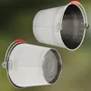 KOTARBAU® Seau à Cendre Acier Inoxydable 5 L Argent Seau de Voir les images du produit 8
