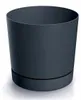 Prosperplast s.r.o. Vaso da fiori TUBO P 23,9 cm, antracite Anteprima dell’immagine prodotto 12