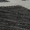 Teppich Schwarz Outdoor Balkon Terrasse Wohnzimmer Flur Produktbild-Vorschau 3