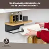 eluno Küchenrollenhalter mit Bambusablage zur Wandmontage - Produktbild-Vorschau 5