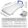 UISEBRT Badewannenbrett zum sitzen Badewannensitz Senioren Produktbild-Vorschau 7