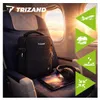 Trizand 27615 Zaino da viaggio 40 x 20 x 25 cm, USB, nero Anteprima dell’immagine prodotto 16