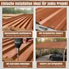 LP Projekt : 10 panneaux ondulés de 90x117 cm - Panneaux en Voir les images du produit 5