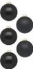 Weihnachtskugeln Glas 3cm  24 Stück - Ebony Black Produktbild-Vorschau 1