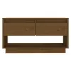 vidaXL TV-Schrank Honigbraun 74x34x40 cm Massivholz Kiefer Produktbild-Vorschau 3