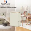 Adeldream 140L 2 Fächer Pfandflaschen Sammelbehälter Groß Produktbild-Vorschau 8