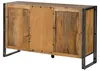 MASSIVMOEBEL24 Sideboard Mango / Altholz 150x45x90 natur / Produktbild-Vorschau 9