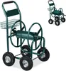 Carrello portatubo Relaxdays, fino a 90 m, 4 ruote Anteprima dell’immagine prodotto 1