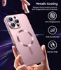 Magnetische Hülle für iPhone 16 Pro Matt Silikon Handyhülle Produktbild-Vorschau 6