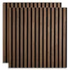 Homestyle4u Akustikpaneele 60x60 2er Set Holz Braun Produktbild-Vorschau 1