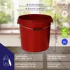 BenBow Seau avec couvercle 20L x1 rouge - qualité Voir les images du produit 2