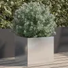 vidaXL Srebrna donica 32x30x29 cm ze stali nierdzewnej Podgląd zdjęcia produktu 2