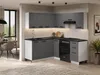 ULWEHOME | Eckküche 300 cm Anthrazit, L-Küche Produktbild-Vorschau 3