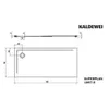 KALDEWEI Duschwanne SUPERPLAN Secure Plus 1857-5 90 x 180 x Produktbild-Vorschau 7