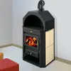 Piec kominkowy PRITY W17 z wymiennikiem wodnym Piec Podgląd zdjęcia produktu 3