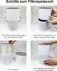 OKWISH Luftreiniger leise, Air Purifier, Luftreiniger Produktbild-Vorschau 3