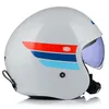 LS2 OF599 Spitfire II Retro Jethelm, weiß/blau/rot, XS Produktbild-Vorschau 8