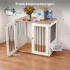 Hundekäfig Möbel, Hundebox Holz, Hundehütte, Tierbedarf, Produktbild-Vorschau 5