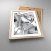 Gerahmtes Poster - Rahmen in heller Eiche - Wissenschaft Produktbild-Vorschau 3