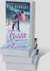 A stack of books with the top book showing a couple embracing on an ice rink. Produktbild-Vorschau