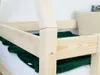 Kinderholzbett NAKANA in Form eines Tipis mit Seitenteil Produktbild-Vorschau 11