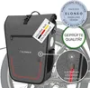 ELONEO Fahrradtasche für Gepäckträger mit LED Licht und Produktbild-Vorschau 3