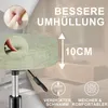 Theo&Cleo Rollhocker höhenverstellbar Drehhocker mit Rollen Produktbild-Vorschau 5