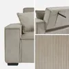 sweeek - Divano a 3 posti con funzione letto e rivestimento Anteprima dell’immagine prodotto 7