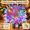 20M 200LEDs 8 Modi Lichterkette Strom, Timer, Merkfunktion, Produktbild-Vorschau 3