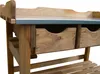 Pflanztisch braun imprägniert - Gärtnertisch mit Schubladen Produktbild-Vorschau 7