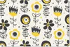 MuchoWow® Schreibtischunterlage Mädchen - Blumen - Muster - Produktbild-Vorschau 1