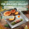 Flammtal [Das Original] – Grillplatte aus 4mm rostfreiem Produktbild-Vorschau 3