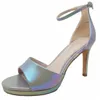 Buffalo Ronja  Sandalette Metallic Produktbild-Vorschau 1