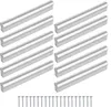 10 Stück Möbelgriffe KL Silber Lochabstand 96mm 128mm + Produktbild-Vorschau 1