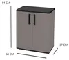 Easy E71-BPLUS Skříň nízká, šířka 68 cm, s 3 policemi Náhled obrázku produktu 14