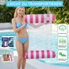 Aufblasbare Pool Hängematte 5er Set, Wasserhängematte mit Produktbild-Vorschau 5