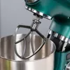 Close-up of a stand mixer attachment and bowl. Produktbild-Vorschau