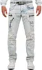 Cipo & Baxx Herren Regular Fit Jeans Stonewashed CD272 Blue Produktbild-Vorschau 5