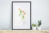 MuchoWow® MuchoWow® Gerahmtes Poster Tulpen - Orange - Produktbild-Vorschau 4