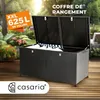 CASARIA Coffre de rangement extérieur en polyrotin XXL - Voir les images du produit 2