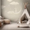 Vlies Fototapete - Mouse on the Moon 150x105 cm Für Kinder Produktbild-Vorschau 2