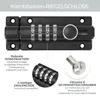 HMF 3591-02 Riegelschloss, Türriegel mit 4-stelligem Produktbild-Vorschau 2