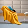 Teesa TSA8900 Koc z mikroplyszu 130 x 150 cm, żółty Podgląd zdjęcia produktu 2