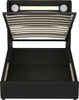MODFU Lit Coffre 90x200 cm - Lit Simple avec Rangement, Voir les images du produit 8